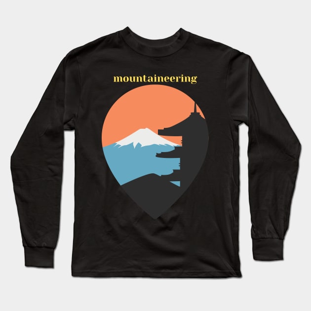 mountaineering Long Sleeve T-Shirt by busines_night